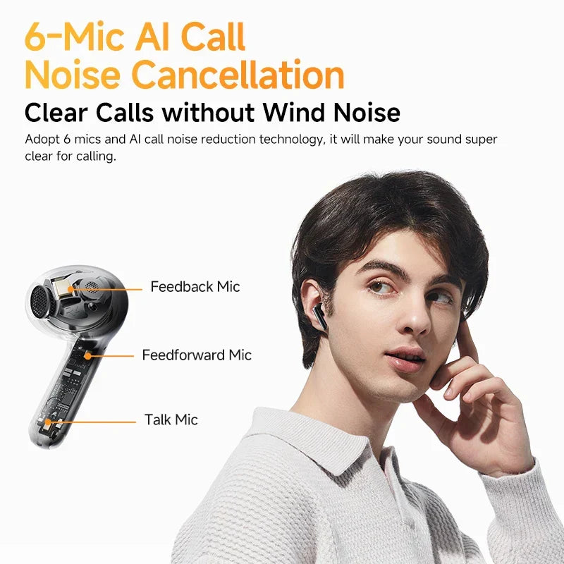 Wireless ANC Earbuds with Adaptive Sound, LDAC and 28-Hour Playtime