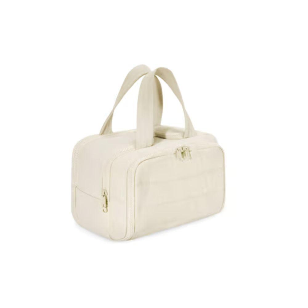 Women's 4-in-1 Puffy Toiletry Bag – Large Travel Makeup and Skincare Organizer