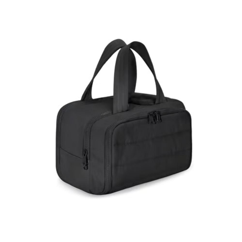 Women's 4-in-1 Puffy Toiletry Bag – Large Travel Makeup and Skincare Organizer