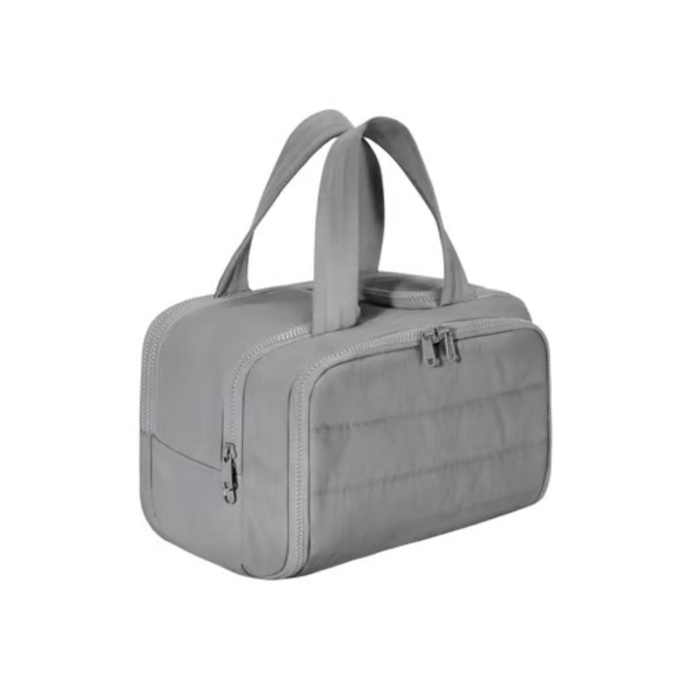 Women's 4-in-1 Puffy Toiletry Bag – Large Travel Makeup and Skincare Organizer