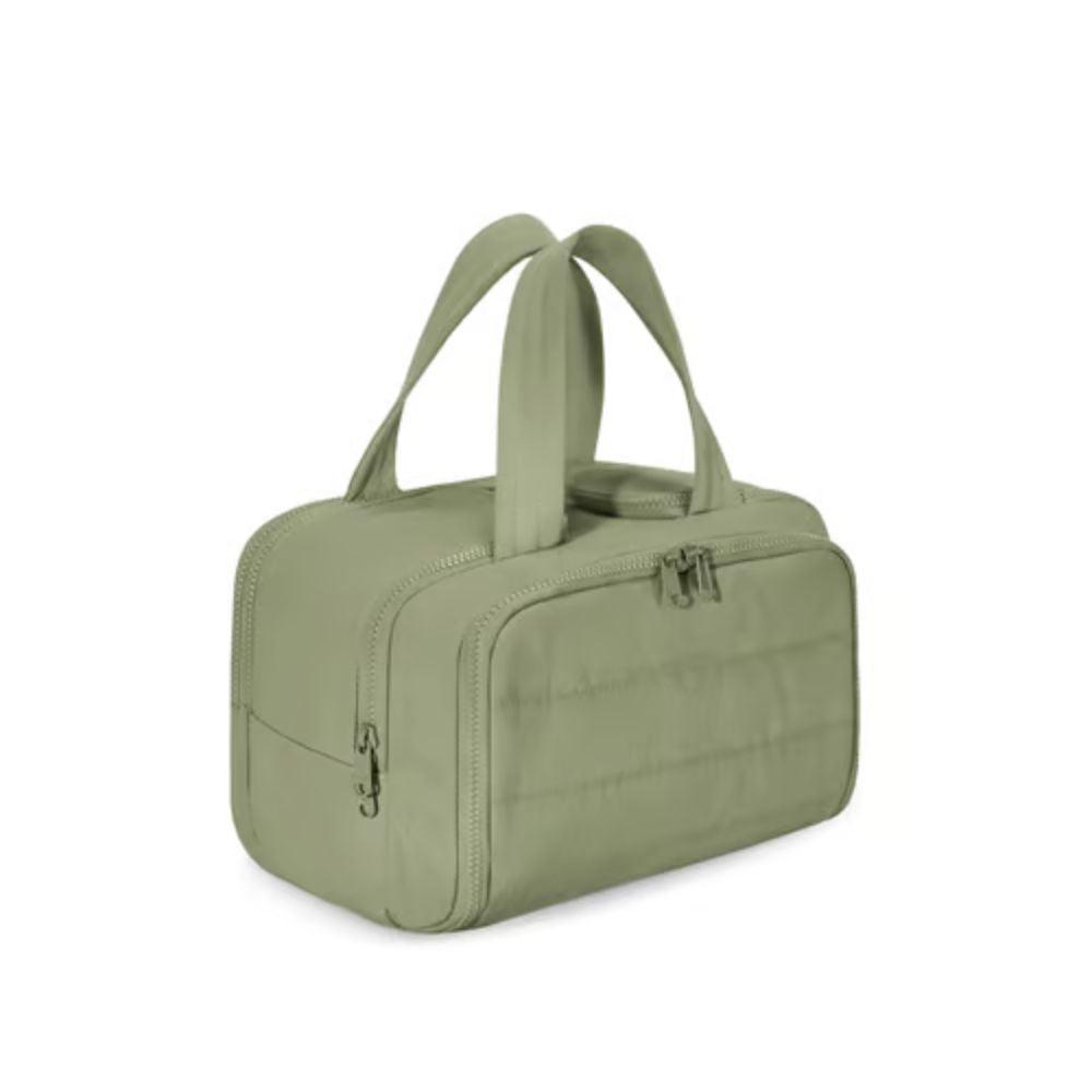 Women's 4-in-1 Puffy Toiletry Bag – Large Travel Makeup and Skincare Organizer