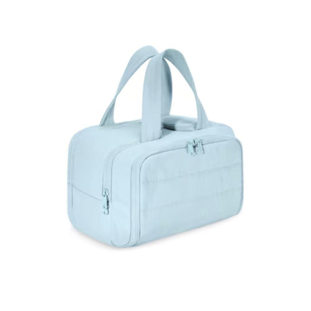 Women's 4-in-1 Puffy Toiletry Bag – Large Travel Makeup and Skincare Organizer