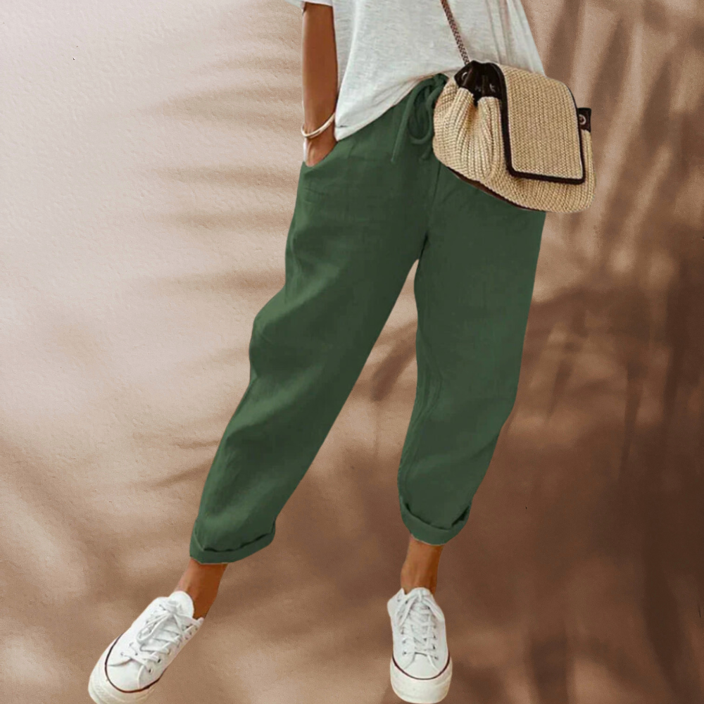 Women's Casual Summer Trousers – Stylish & Comfortable