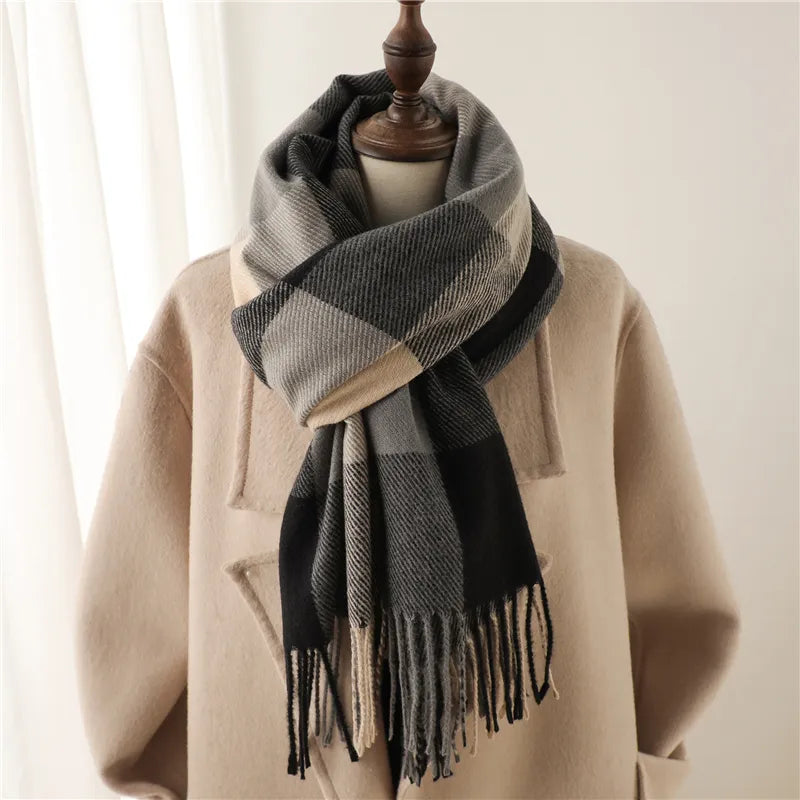 Women's Checked Scarf