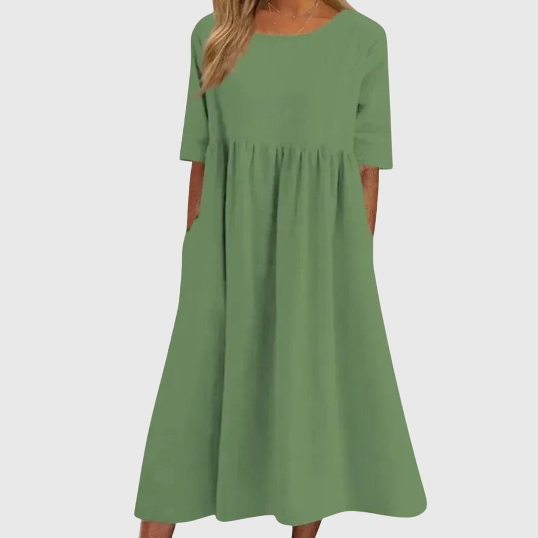 Women's Chic Short-Sleeve Dress