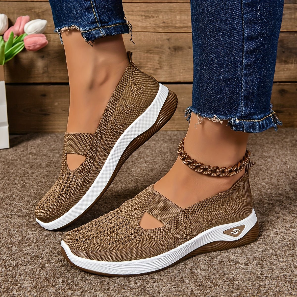 Women's Comfortable Orthopedic Slip-On Sneaker Sandals