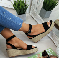 Women's Espadrille Platform Sandals - Comfortable & Stylish