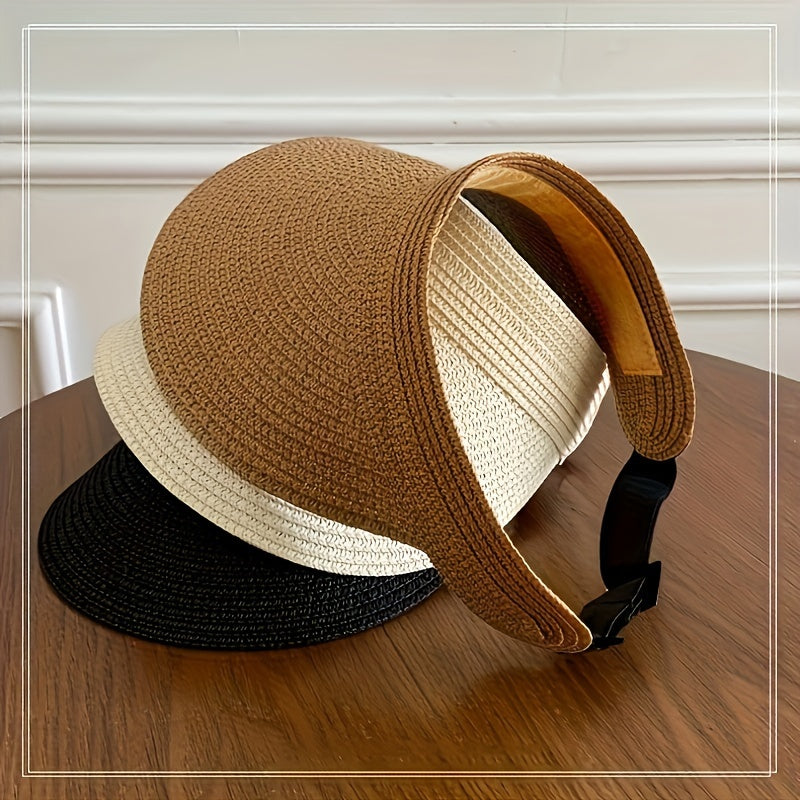 Women's Foldable Wide Brim Sun Visor