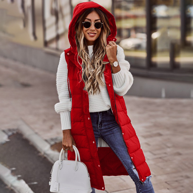 Women's Hooded Puffer Vest