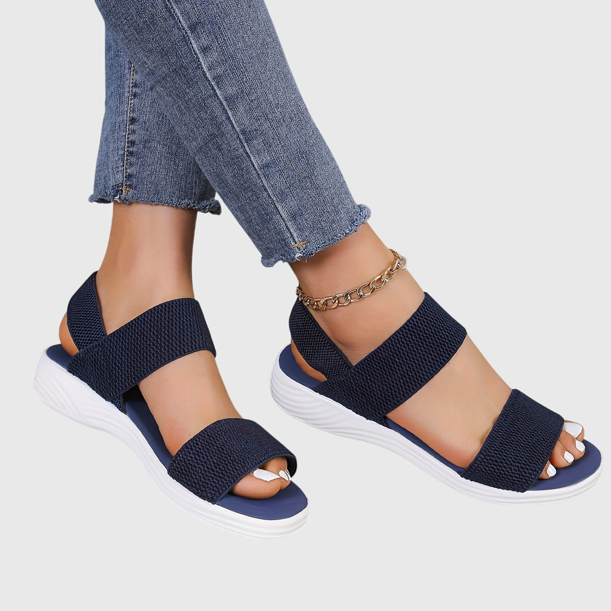 Women's Lightweight Orthopedic Sandals with Adjustable Arch Support