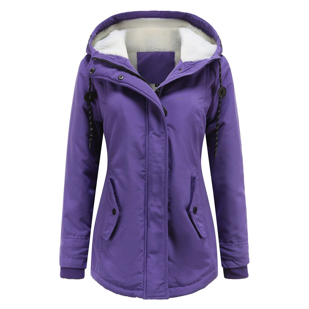 Women's Long Hooded Coat