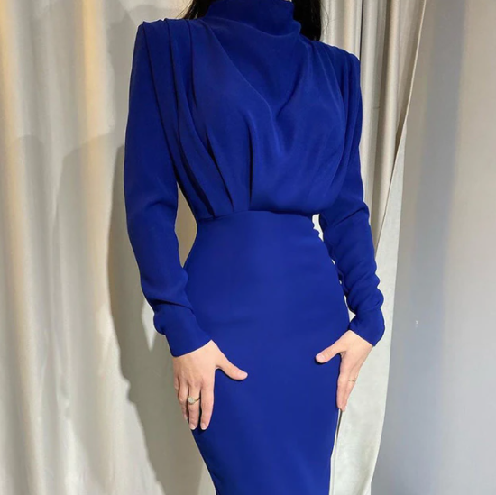 Women's Long-Sleeved Dress - Stylish & Comfortable for All Seasons