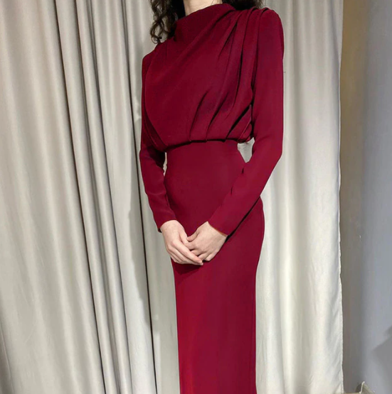 Women's Long-Sleeved Dress - Stylish & Comfortable for All Seasons