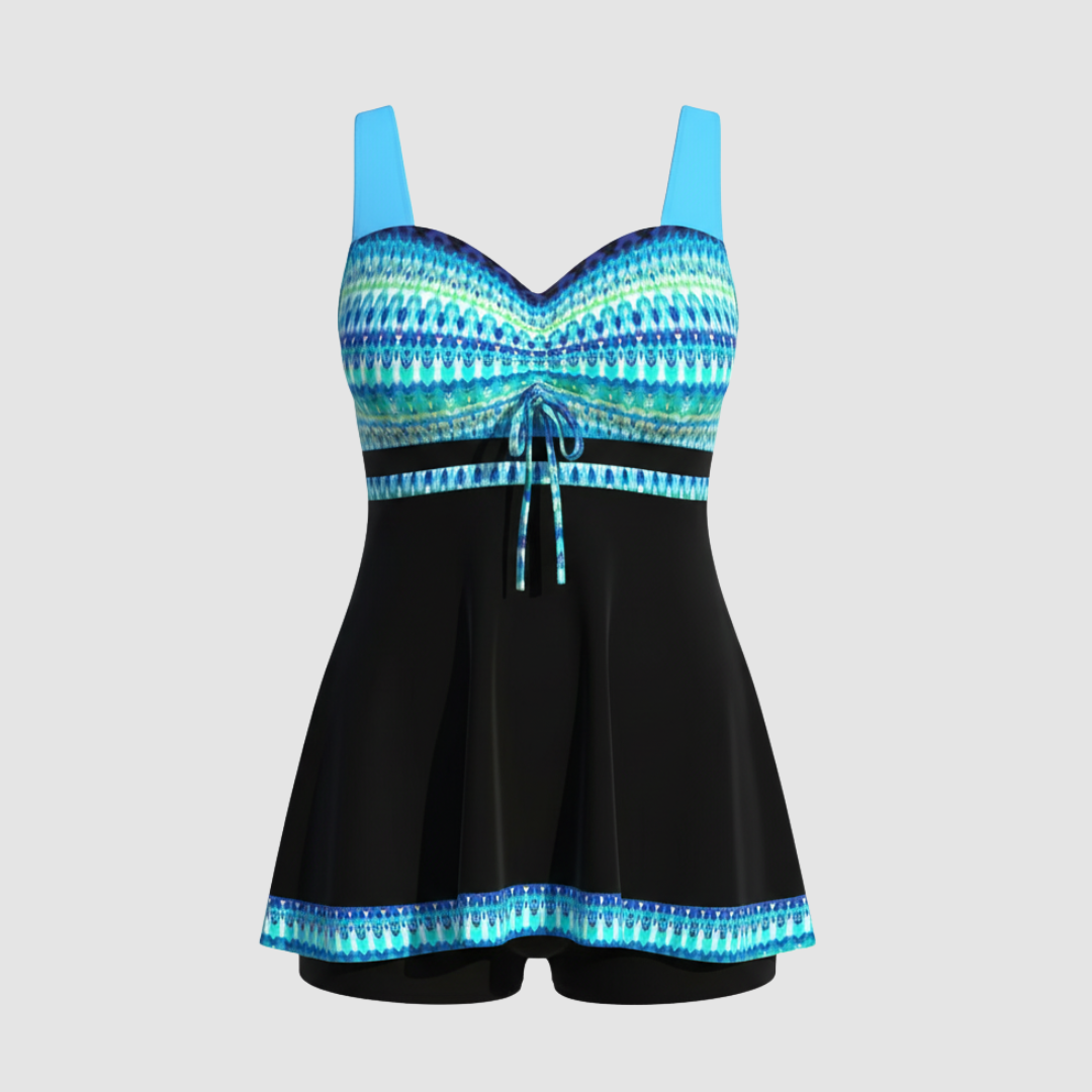Women's Nautical Swim Dress