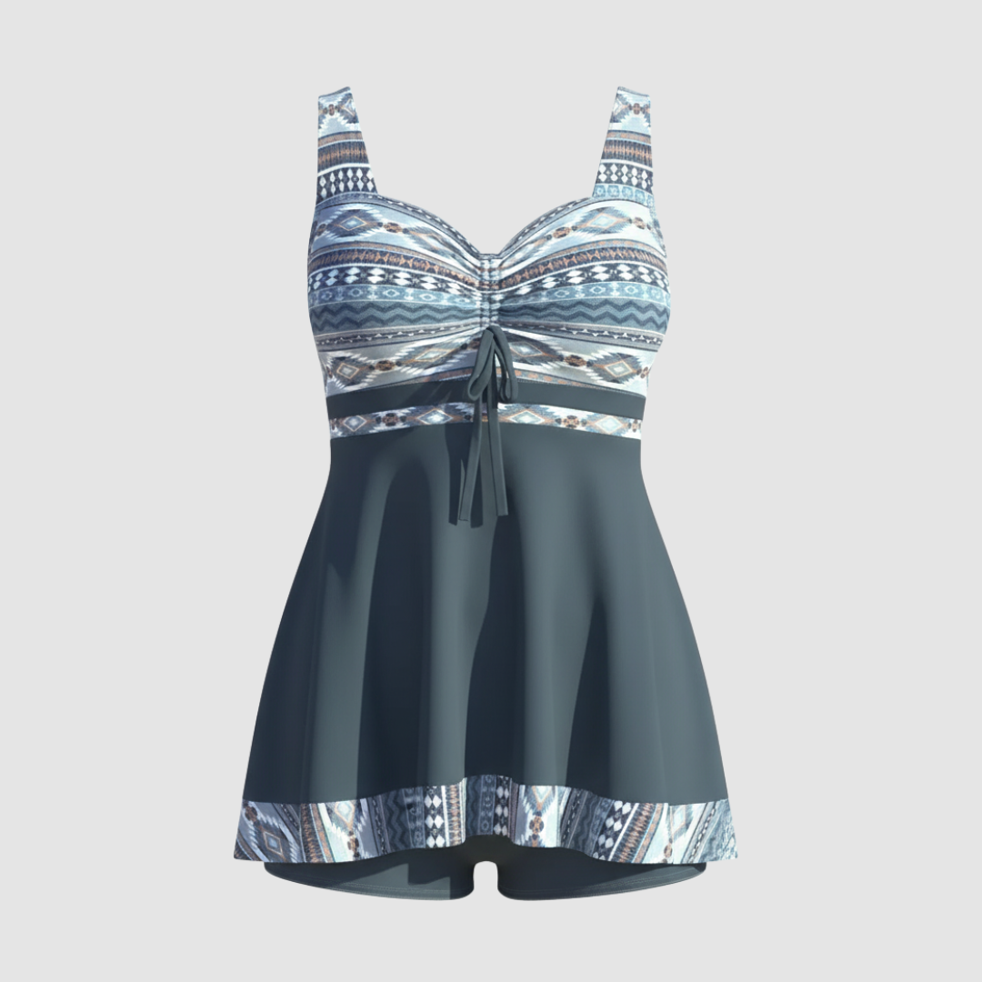 Women's Nautical Swim Dress