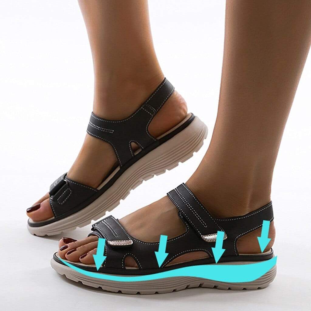 Women's Orthopaedic Sandals with Adjustable Straps for Optimal Comfort