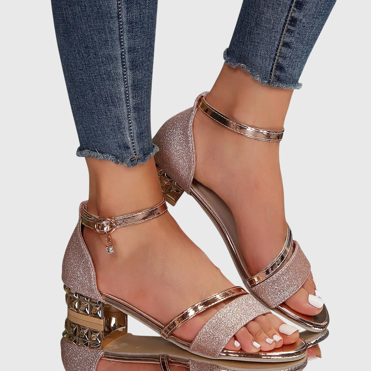 Women's Orthopedic Heeled Sandals for All-Day Comfort