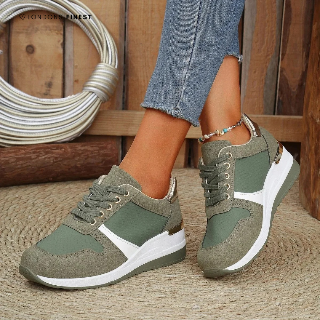 Women's Orthopedic Shoes with Arch Support and Memory Foam Cushioning – Breathable, Casual, and Comfortable