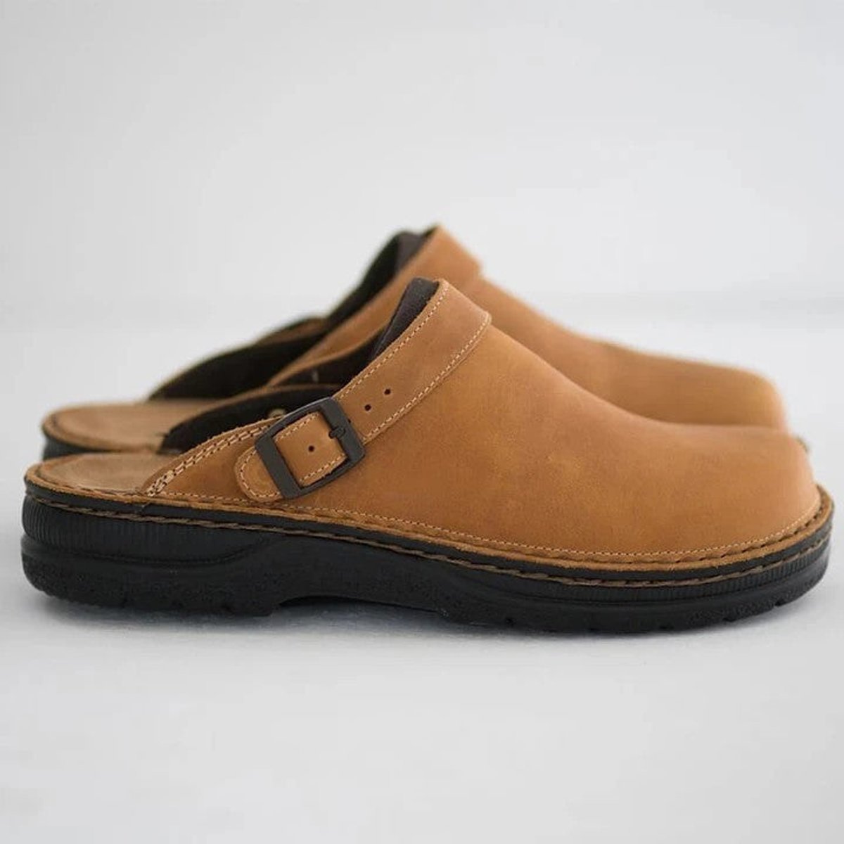 Women's Orthopedic Slip-On Buckle Clogs