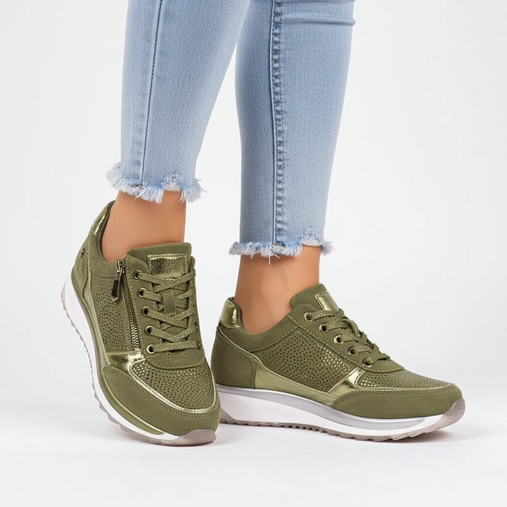 Women's Orthopedic Sneakers - Comfortable Everyday Support
