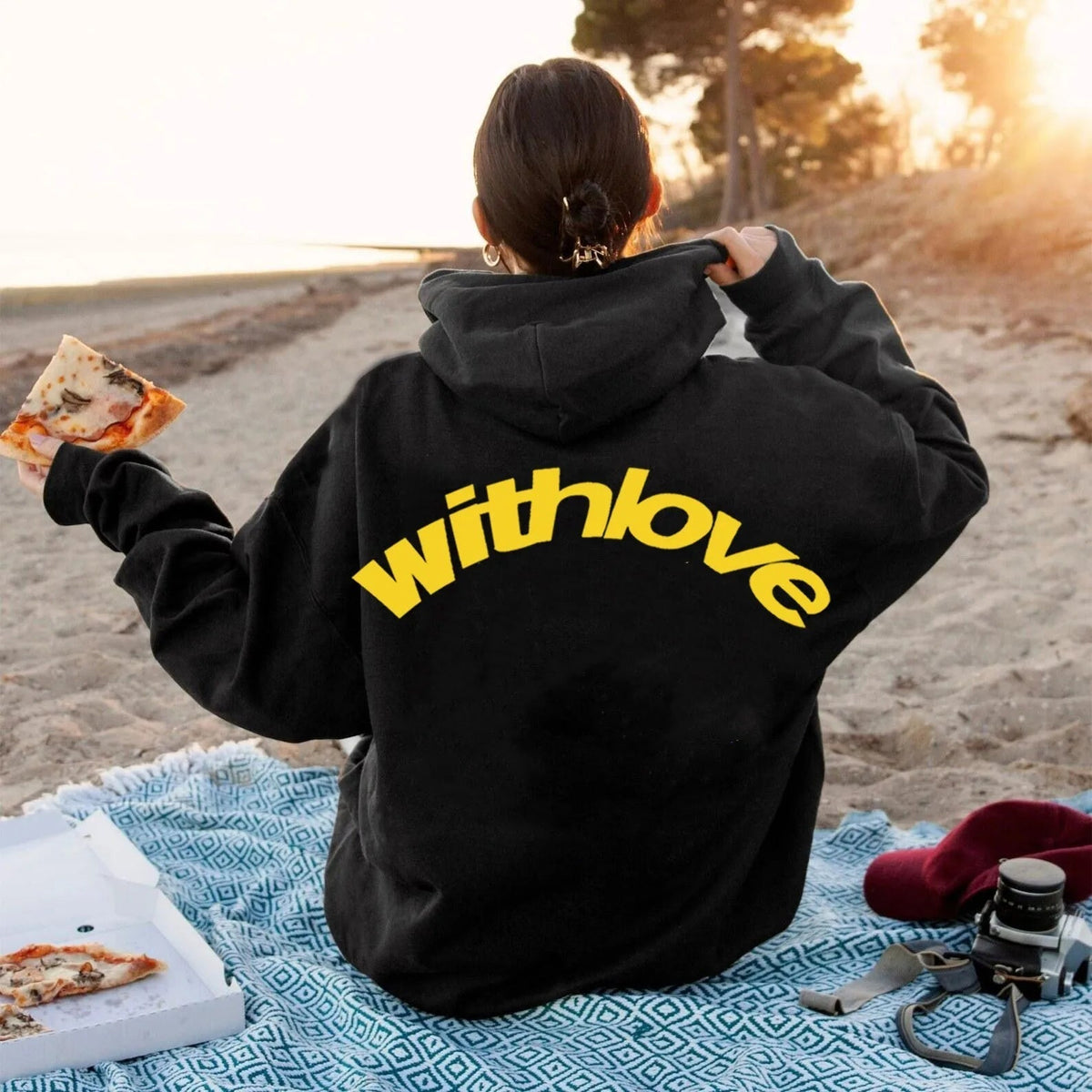 Women's Oversized Graphic Hoodie