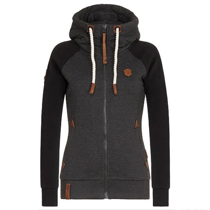 Women's Slim Fit Zip-Up Hoodie
