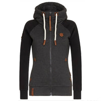 Women's Slim Fit Zip-Up Hoodie
