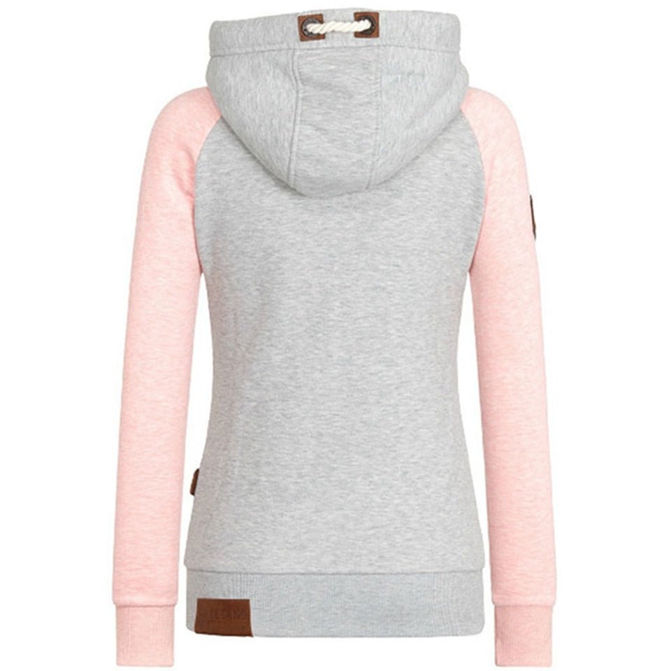 Women's Slim Fit Zip-Up Hoodie