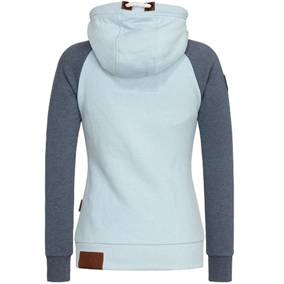 Women's Slim Fit Zip-Up Hoodie