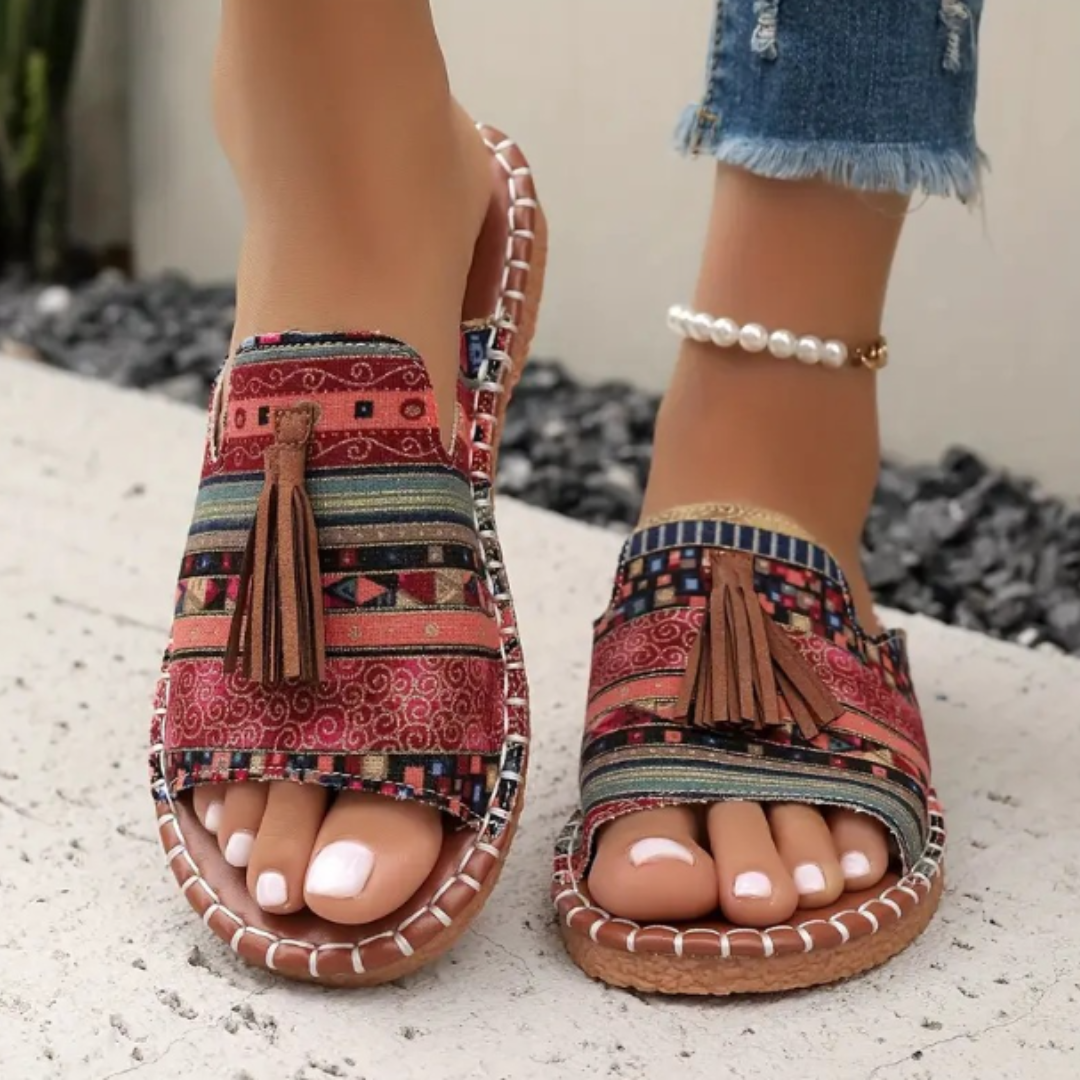 Women's Slip-On Orthopedic Sandals with Cushioned Sole