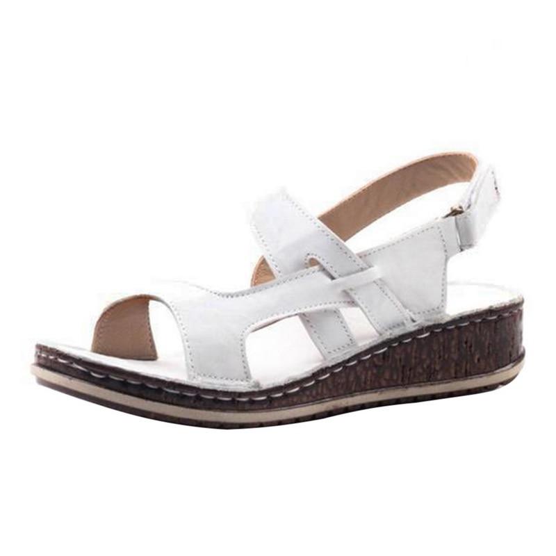 Women's Strappy Wedge Sandals for Summer