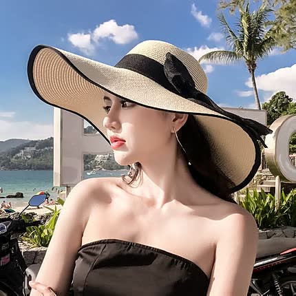 Women's Sun Hat - Elegant Summer Hat with Optimal Sun Protection