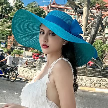 Women's Sun Hat - Elegant Summer Hat with Optimal Sun Protection