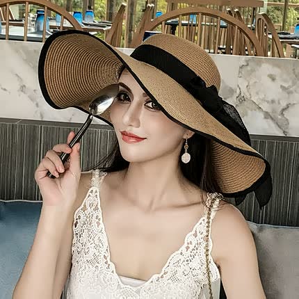 Women's Sun Hat - Elegant Summer Hat with Optimal Sun Protection