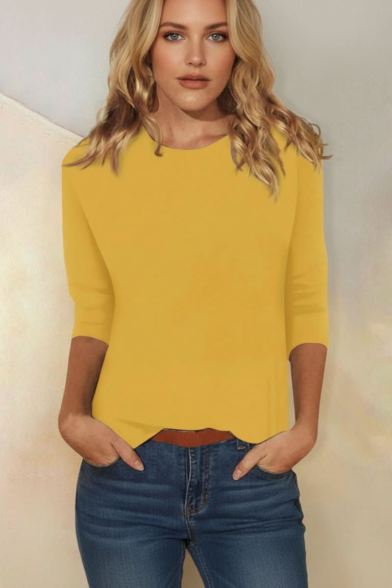 Women's Three-Quarter Sleeve Top