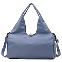 Women’s Waterproof Gym and Travel Duffel Bag with Shoe Compartment