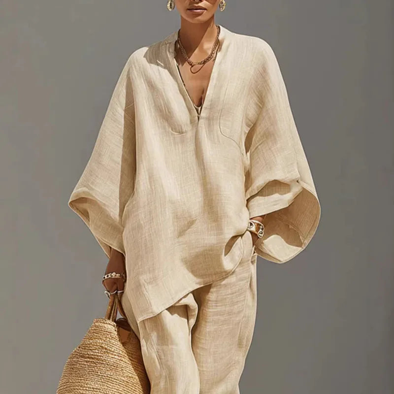Women's Wide-Sleeve Lounge Set