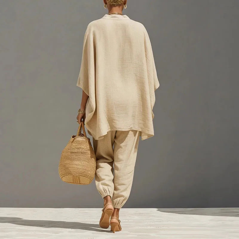 Women's Wide-Sleeve Lounge Set