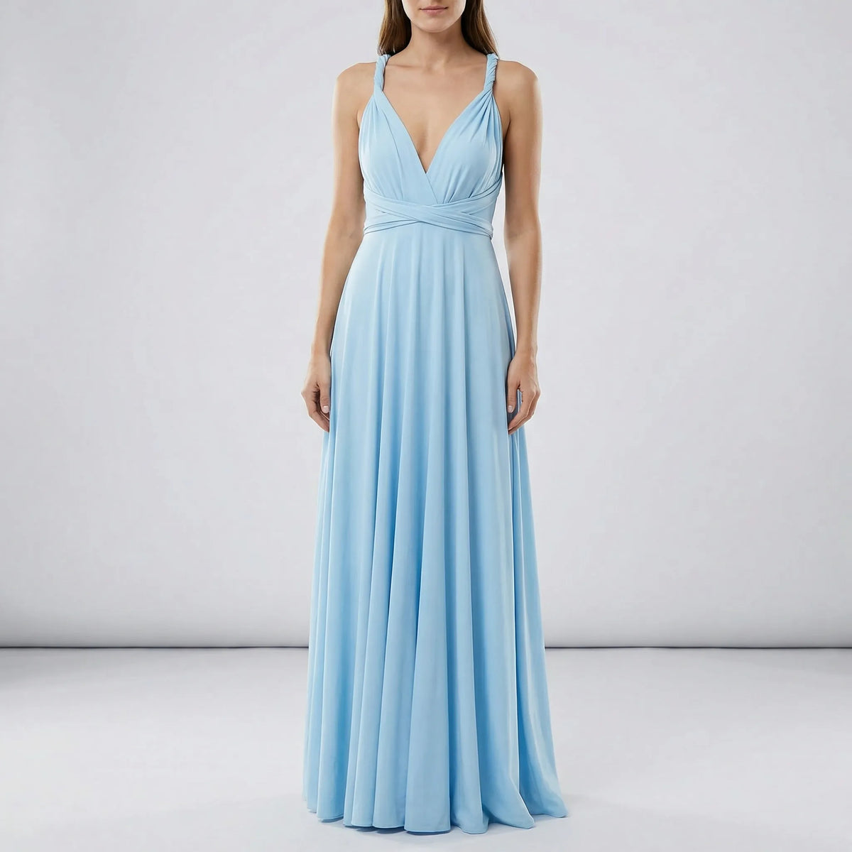 Women's Wrap Maxi Dress for an Elegant Silhouette