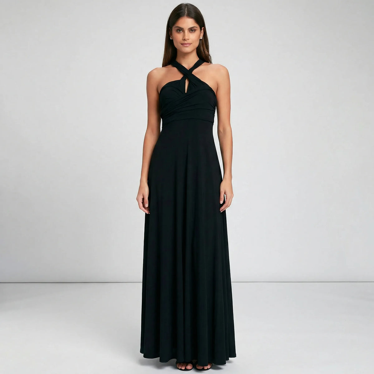 Women's Wrap Maxi Dress for an Elegant Silhouette