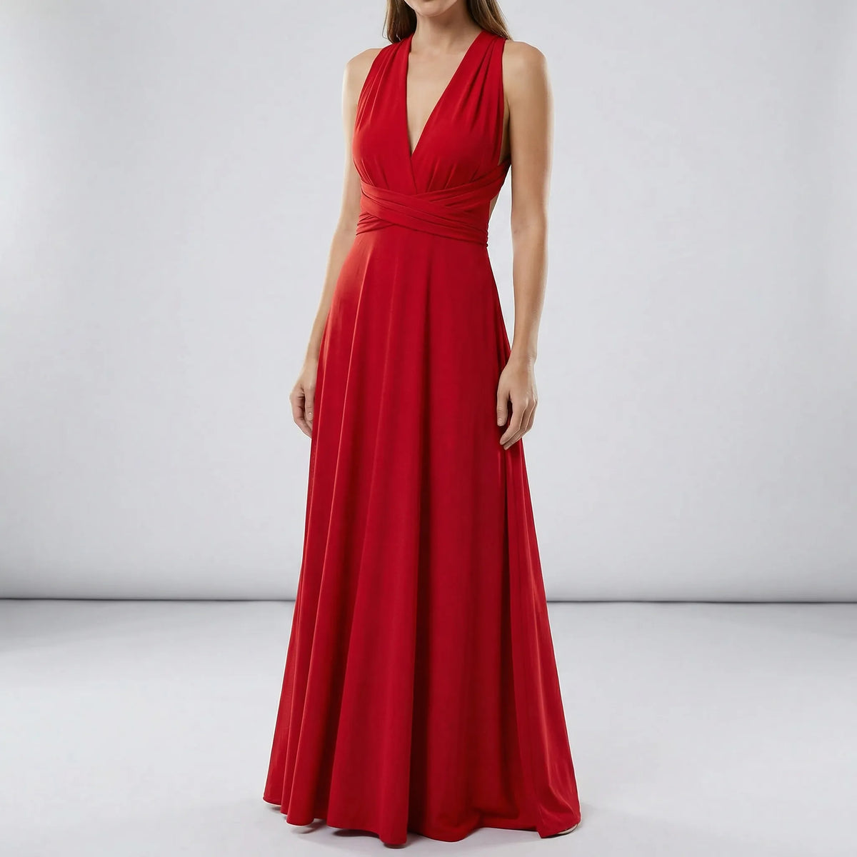 Women's Wrap Maxi Dress for an Elegant Silhouette