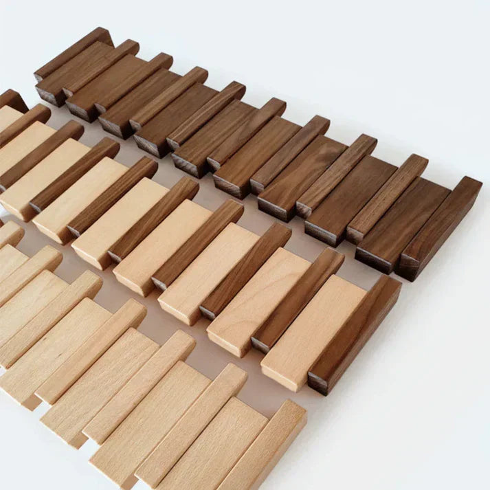 Wooden Piano Coat Rack – Wall Decor & Storage
